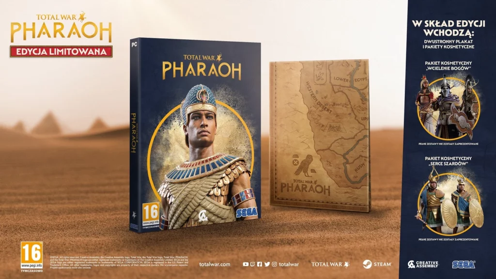 pharaoh total war wydanie pudełkowe