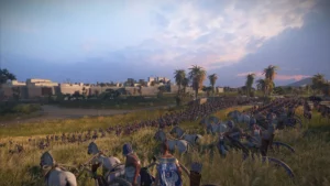 Read more about the article Mapa kampanii Total War: Pharaoh w całej okazałości. Gdzie rozpoczynają władcy?